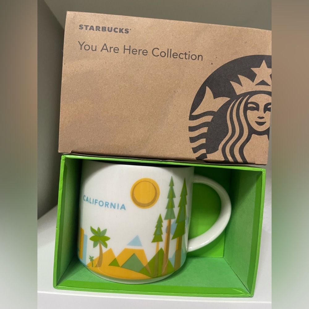 You are here collection- Starbucks Mug - California
